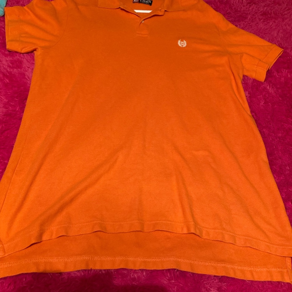 Chaps Orange Shirt